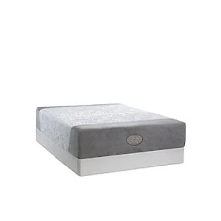 Queen 13" Hybrid Gel Mattress and 8" RTA Foundation